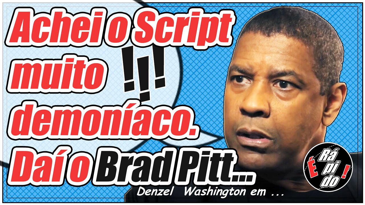 Denzel Washington recusou um papel e se arrependeu