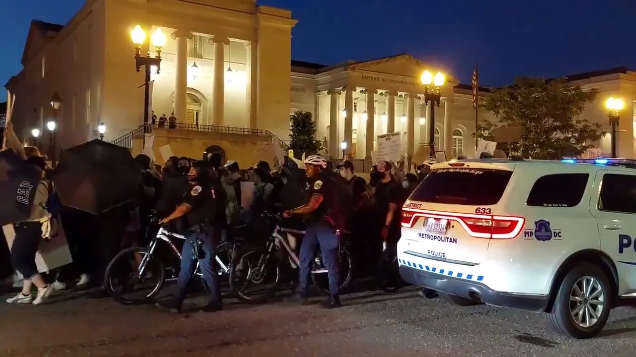 Antifa in DC Protesting SCOTUS Decision