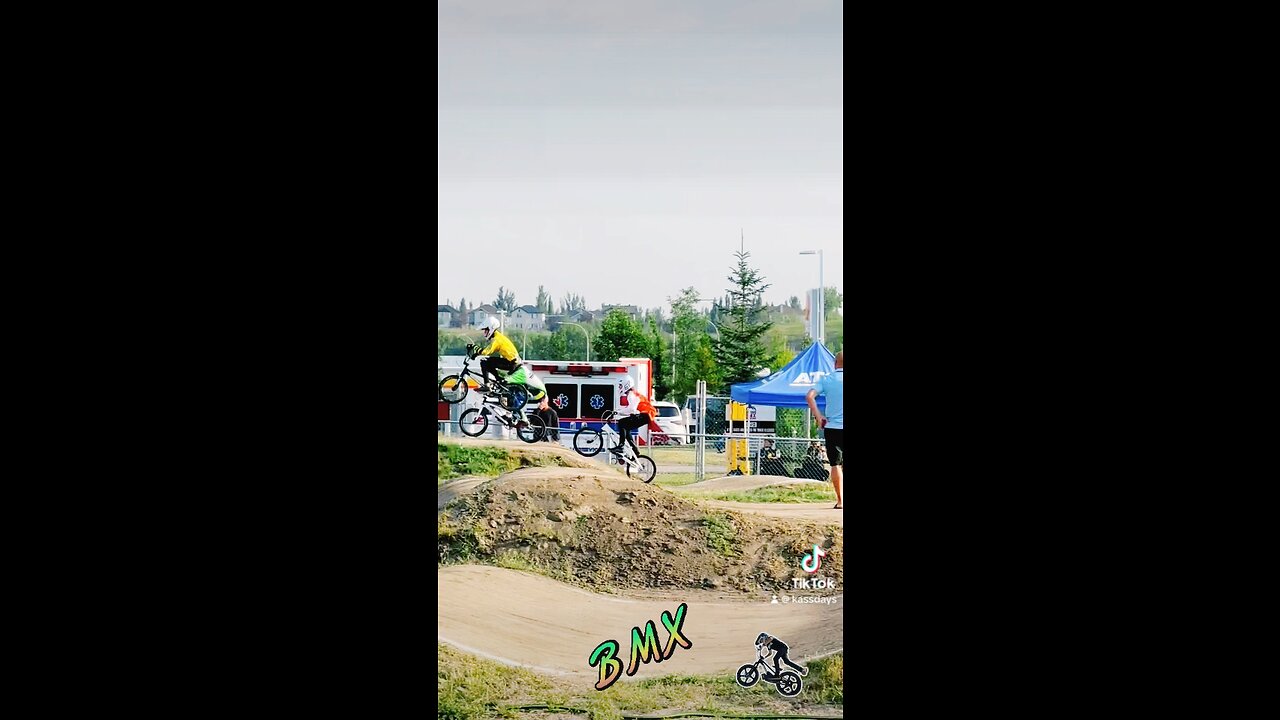 BMX competition Alberta Summer Games 2023