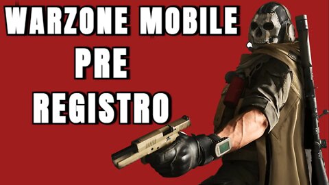 CALL OF DUTY MOBILE PRE REGISTRO NA PLAYSTORE!