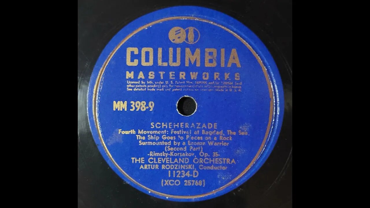 Rimsky-Korsakov, Cleveland Orchestra - Bagdad, The Sea, The Ship (2nd Part) (Scheherazade)