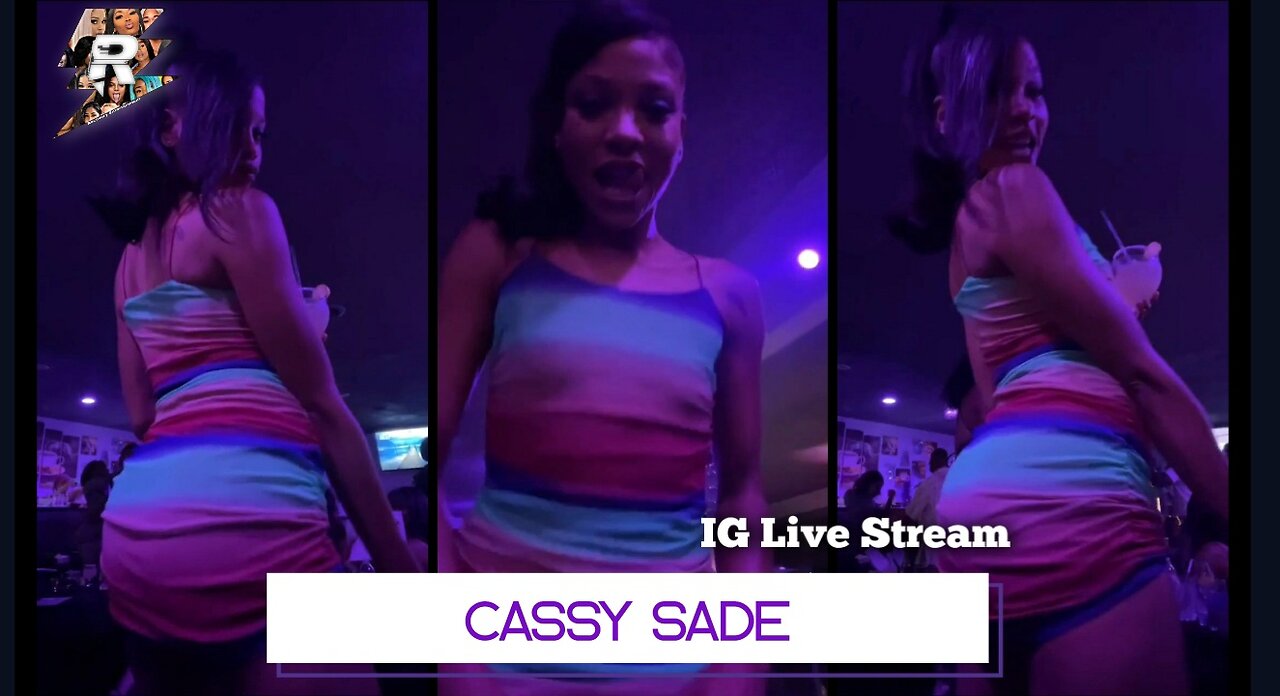 Cassy Sade Twerking and kissing a girl at the club