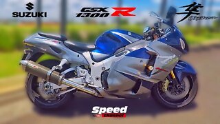 Testando Suzuki GSX1300 R Hayabusa 2008 | Análise Completa | Speed Channel