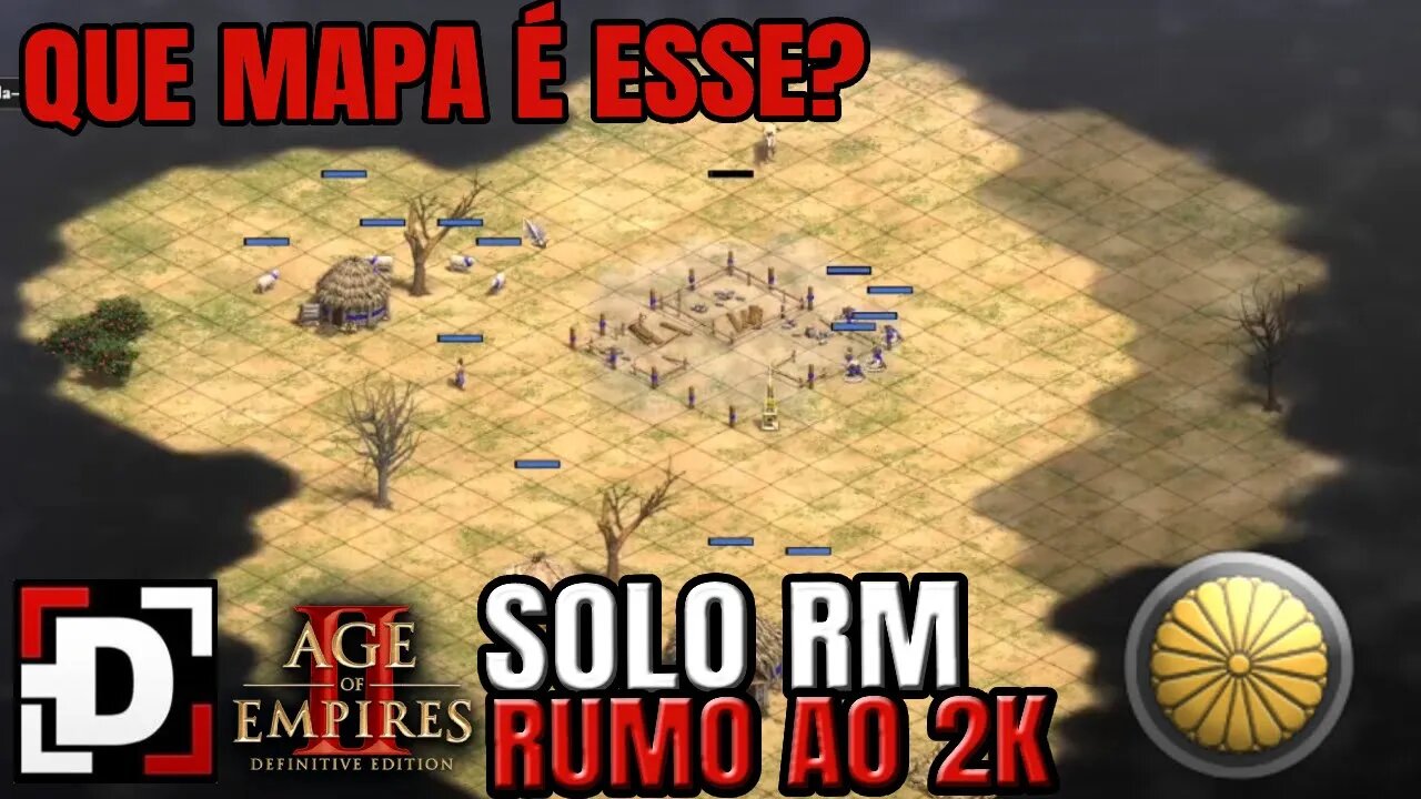 Não sabia nem que mapa estava jogando neste RUMO AO 2k