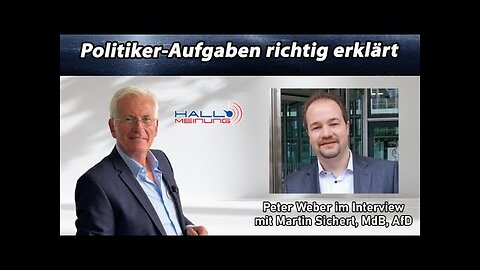 Politiker-Aufgaben richtig erklärt@Peter Weber