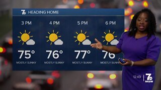 7 Weather Forecast 12 pm Update, Tuesday, May 10
