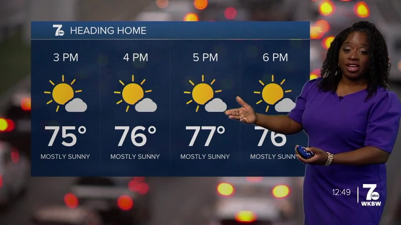7 Weather Forecast 12 pm Update, Tuesday, May 10