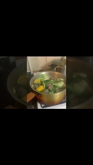 Cooking beef nilaga- yummy filipino food- awesome time together- wifey cooking #nilaga