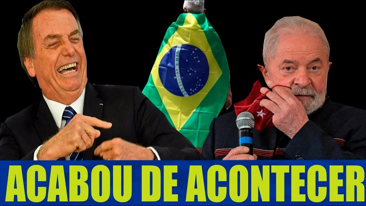 AGORA!! BOLSONARO CADÊ O POVO LULA