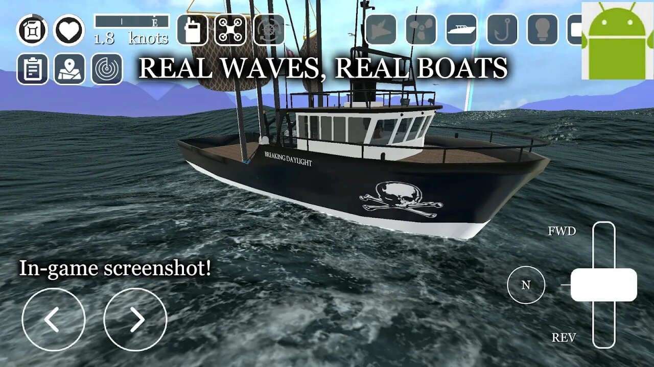 Fishing Boat - Simulator Game - for Android