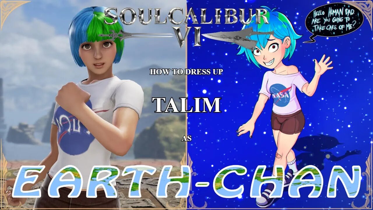 SoulCalibur VI — How to Dress Up Talim as "Earth-chan" | Xbox Series X [#18]