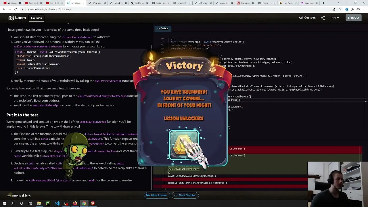 Solidity - CryptoZombies part 8