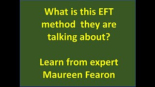 EFT Self Therapy with Maureen Fearon