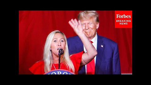 Trump Calls Marjorie Taylor Greene On Stage