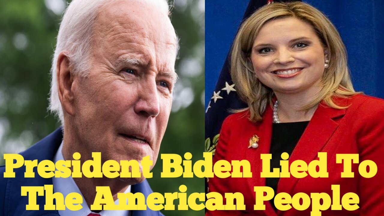 'President Biden Lied To The American People': Ashley Hinson Champions McCarthy's Impeachment Probe