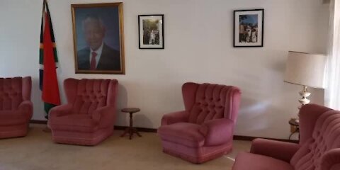 South Africa - Cape Town - Dignitaries gather at the Mandela House at Drakenstein Correctional services (boW)