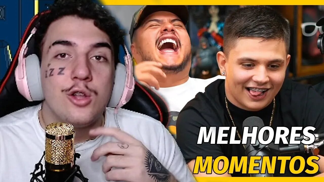 PAULINHO O LOKO NO PODPAH | MELHORES MOMENTOS | REACT