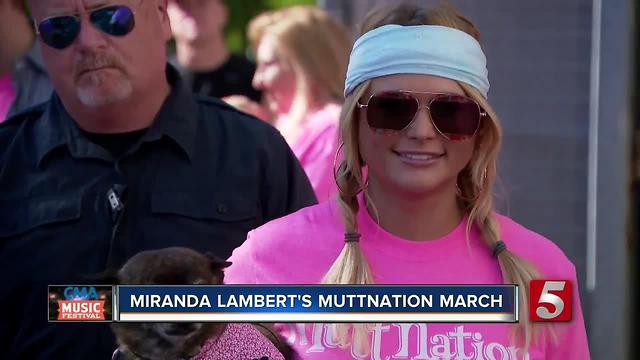 Miranda Lambert Promotes MuttNation With March