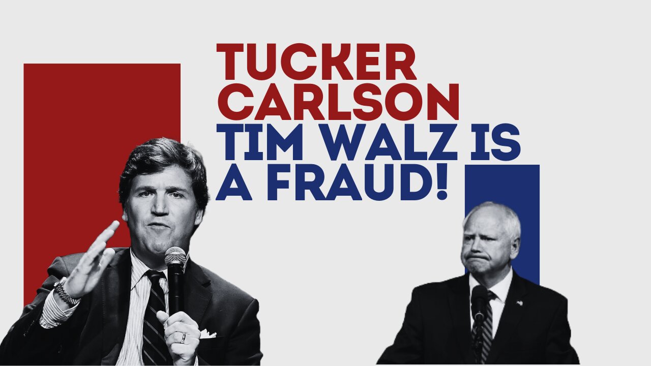 BREAKING: Tucker Carlson Exposes Tim Walz