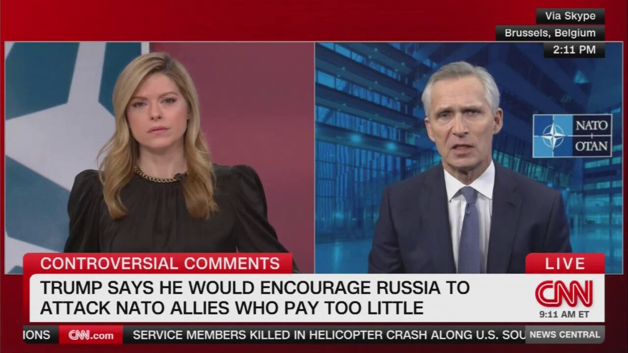CNN Foiled Again In Attempt To Make NATO Leader Denounce Trump