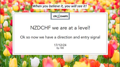 Ep 180 NZDCHF at a H4 level entry signal