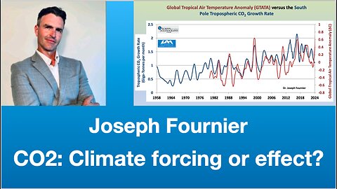 Joseph Fournier: CO2 Emissions: Climate forcing or effect? | Nelson Pod #221