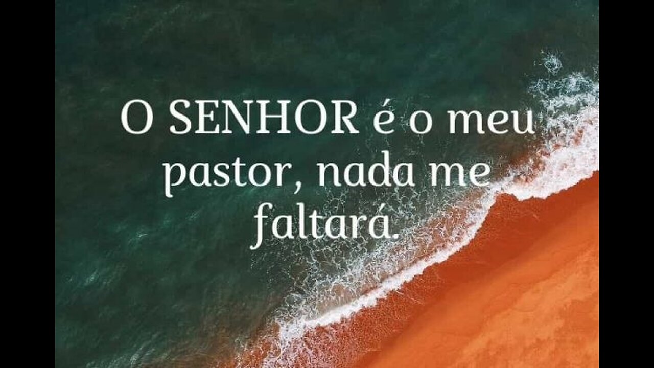 Oração O Senhor é o meu pastor, nada me faltará