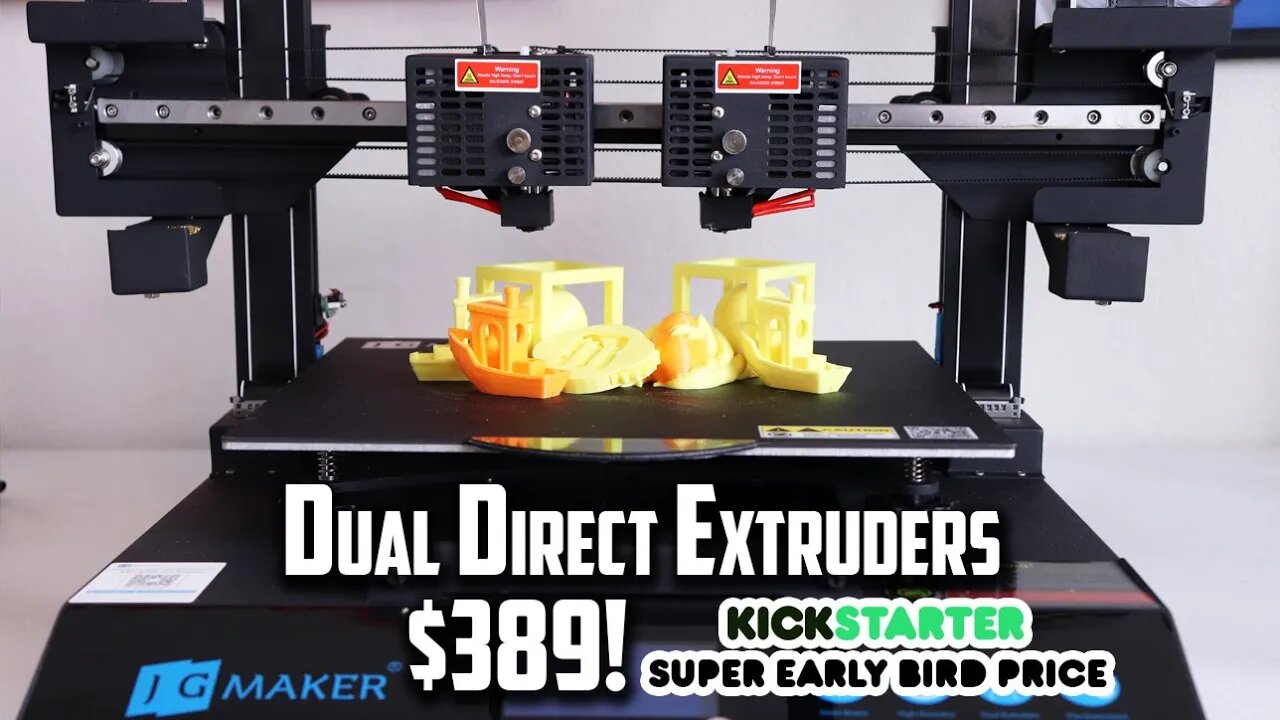 JGMaker Artist-D Dual Extruder Review