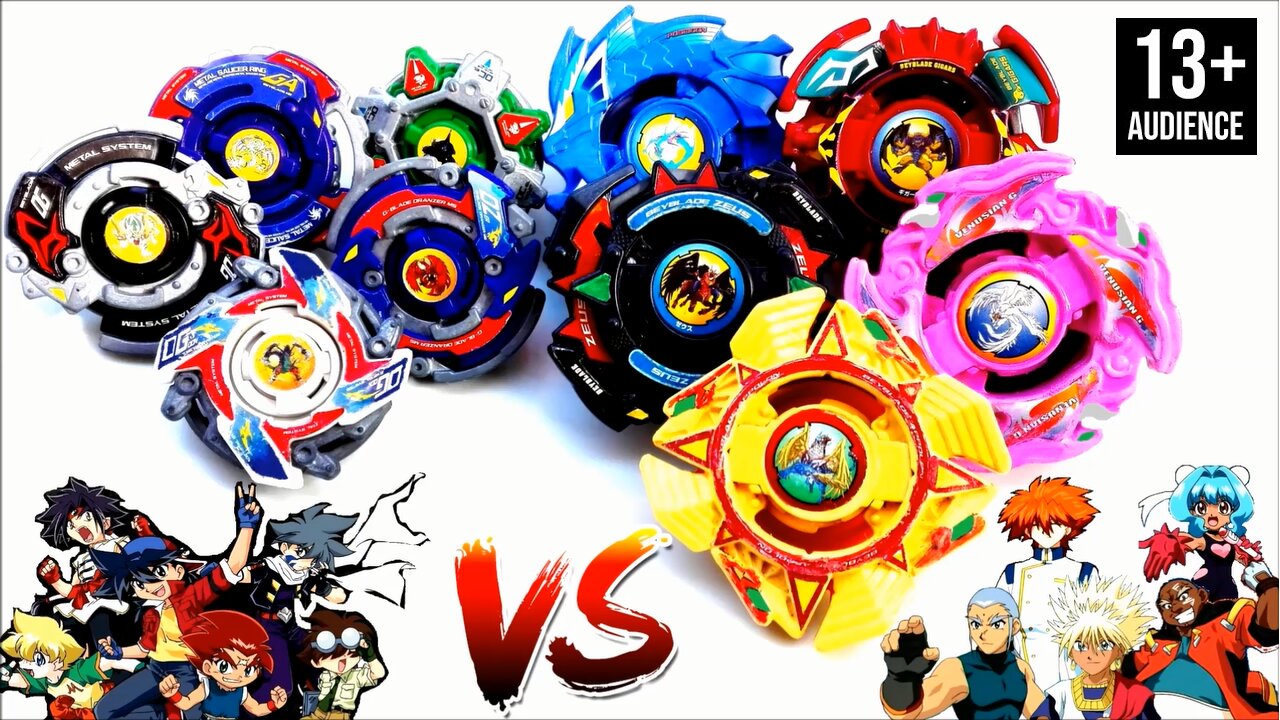 FINAL BATTLE: BLADEBREAKERS vs BEGA LEAGUE -TEAM World Champion 2004 |God Beyblade G-Rev!BBAチームvs ベガ