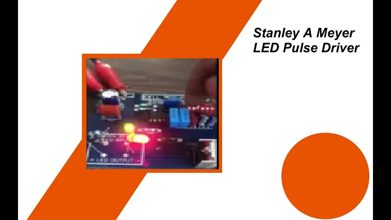 Stanley A Meyer LED pulse driver pcb diy