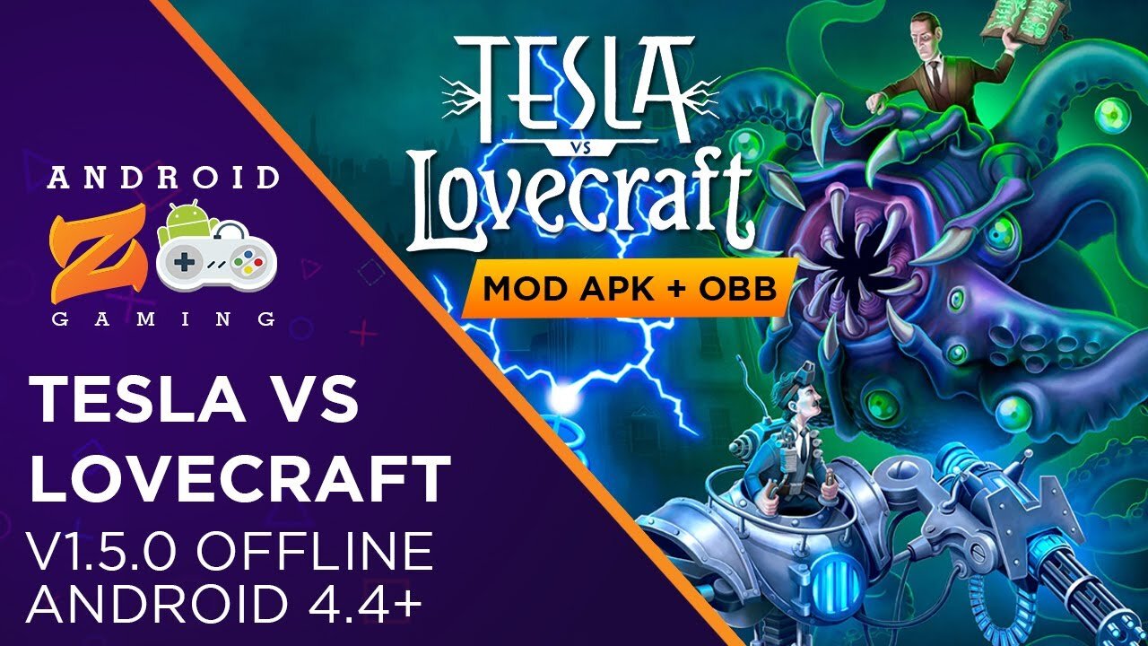 Tesla vs Lovecraft - Android Gameplay (OFFLINE) 107MB+