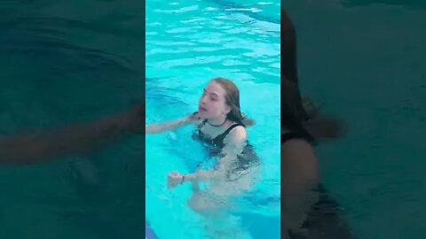 Funny Pool Day With Anna