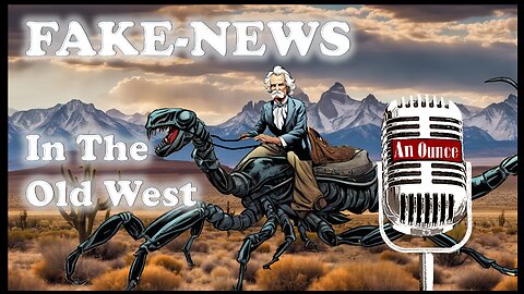 Think fake news is new? Wild West journalists did it 1st—with style