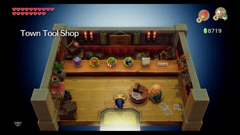 The Legend of Zelda: Link's Awakening (Switch) - Hero Mode 100% - Part 19: Buying Out The Village