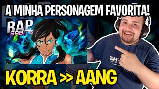 REACT Rap da Korra (Avatar) - EU SOU O AVATAR | Babits [prod. Riick Palmieri]