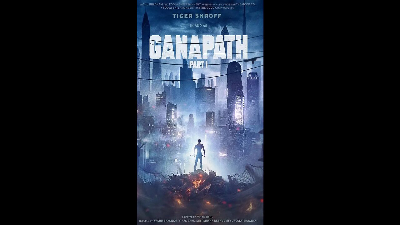 Ganapath part 1 trailer out now hind version/tiger shorff