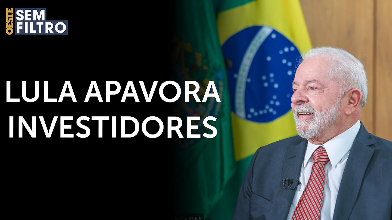 Entrevista de Lula a canal por assinatura provoca pânico no mercado financeiro | #osf