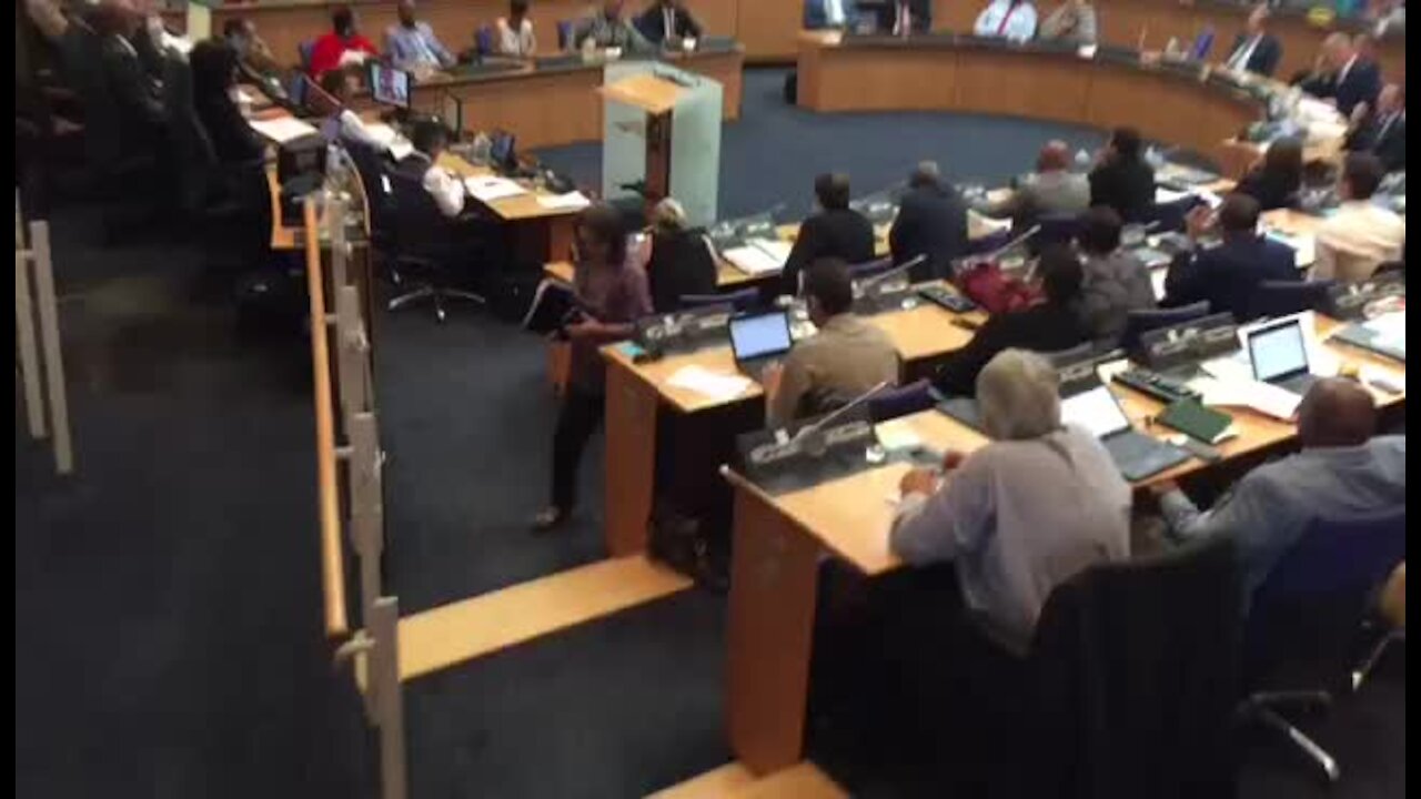 CAPE TOWN MAYOR DE LILLE SURVIVES MOTION OF NO CONFIDENCE (QHR)