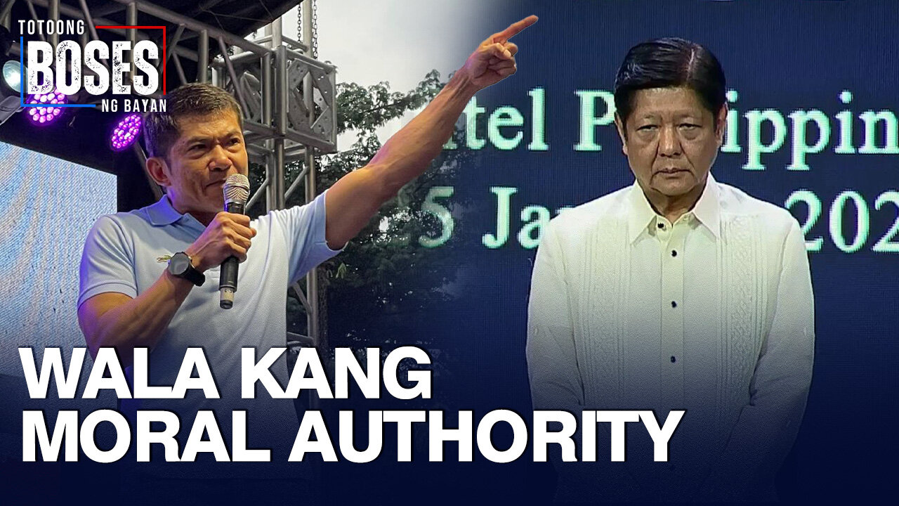 Atty. Glen Chong kay PBBM: Wala kang moral authority to lead this nation