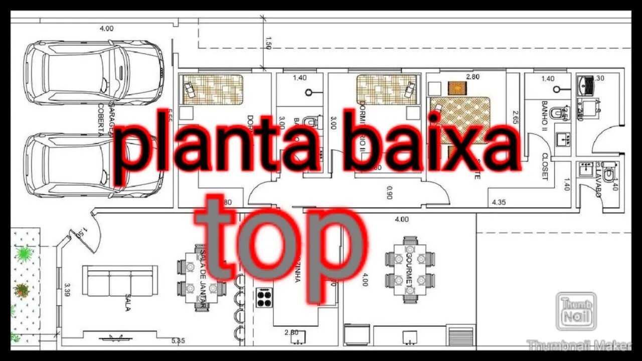 planta baixa inspiração pra quem vai construir