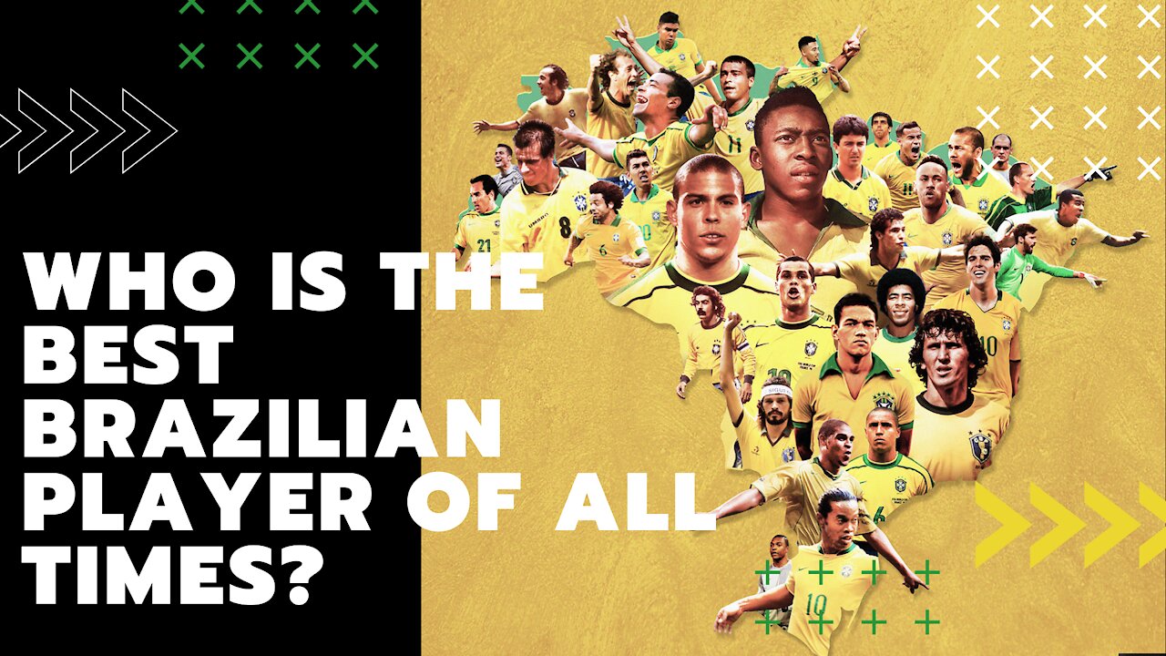 The 10 BEST BRAZILIAN players of all TIMES (Pelé, Ronadinho....)