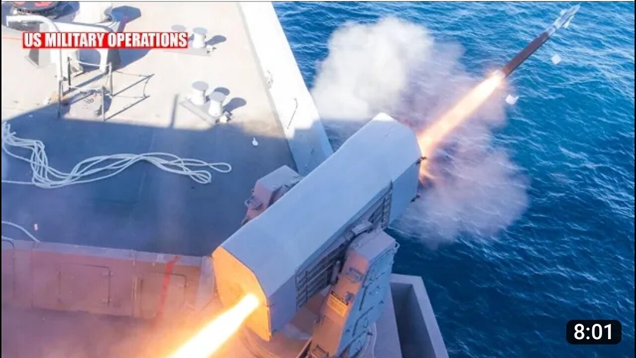 USS America fires RIM-116 Rolling Air Host Missile in Indo-Pacific region