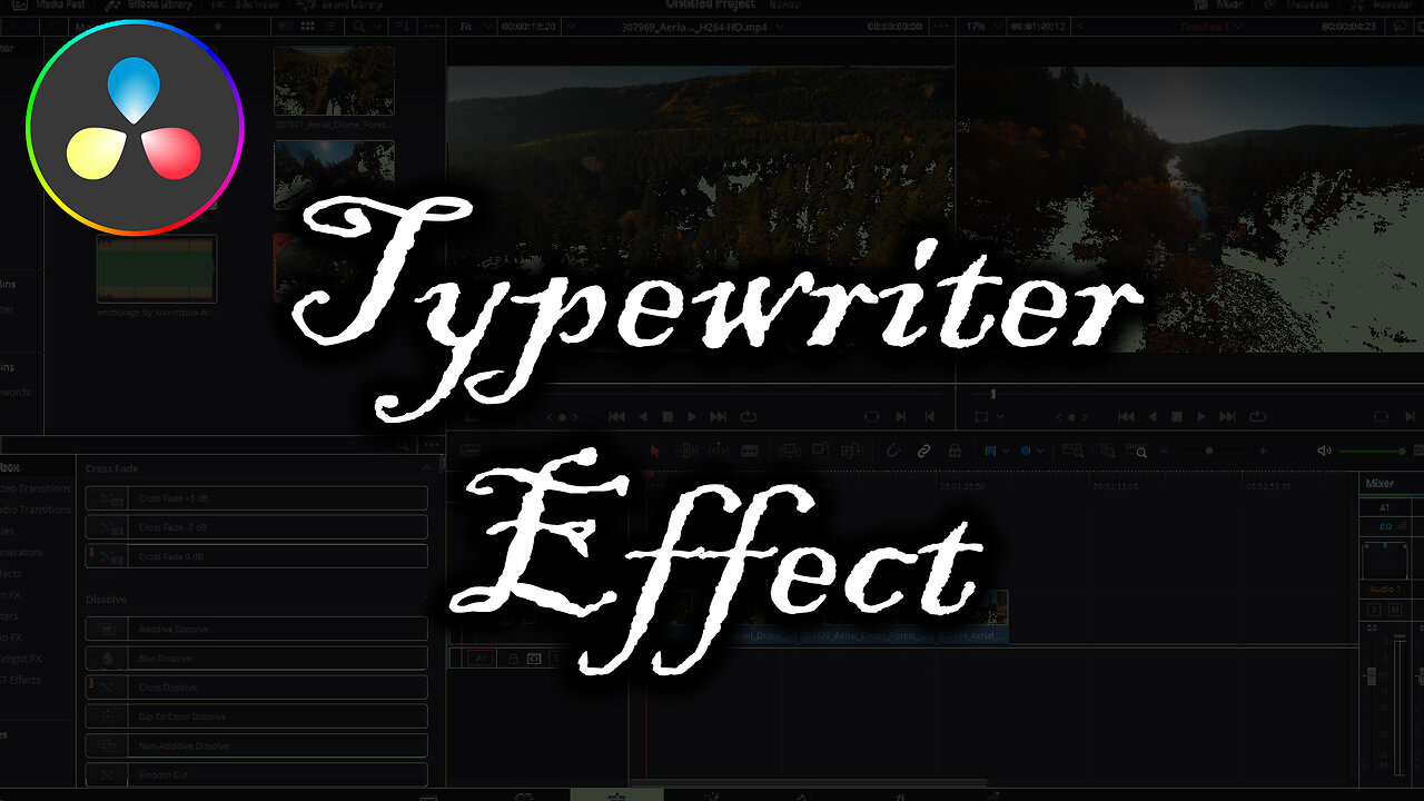 How to Add a Typewriter Effect in DaVinci Resolve 18