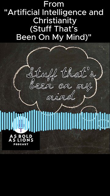 ARTIFICIAL INTELLIGENCE AND CHRISTIANITY #ai #artificialintelligence #church #tech #shorts