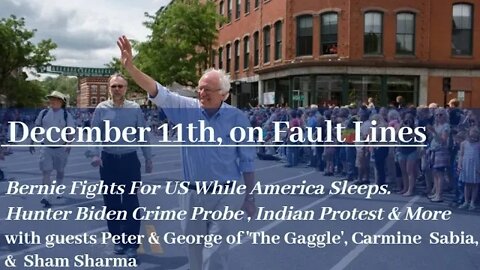 Bernie Fights For US While America Sleeps. Hunter Biden Crime Probe Explained. Huge Indian Protest.