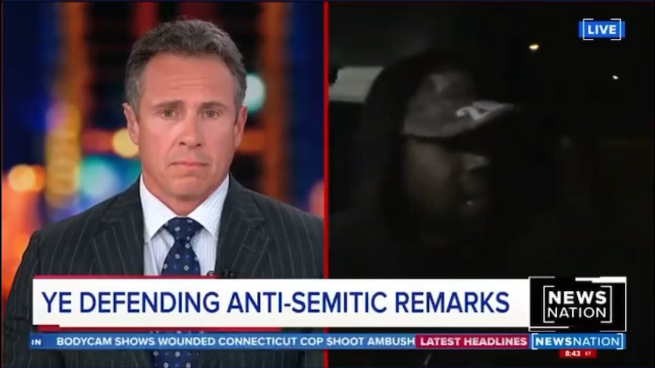 Kanye West and Chris Cuomo get into heated battle on live tv