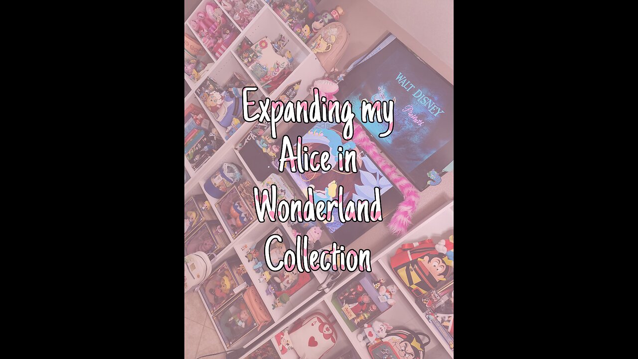 Expanded My Disney Alice in Wonderland Shelves