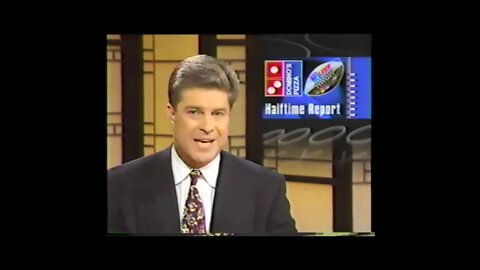 1993-11-21 Dominoes Pizza NFL Live Halftime Report