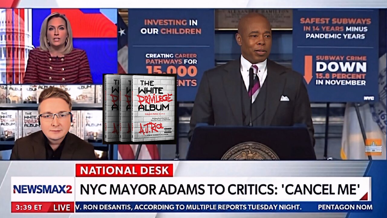 AJ Rice on Newsmax: NYC’s Immigration Crisis, Crime Surge & Mayor Adams’s New Conservative Strategy