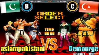 The King of Fighters '97 (aslampakistani Vs. Demourge) [Pakistan Vs. Turkey]